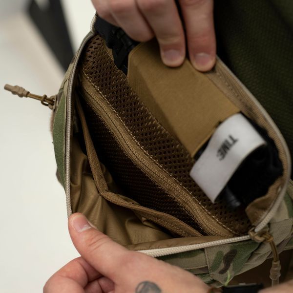 Бананка PRO Cordura 1000D &ndash; тактическая поясная сумка для EDC и путешествий | Мультикам ban_tak_mk_01 фото