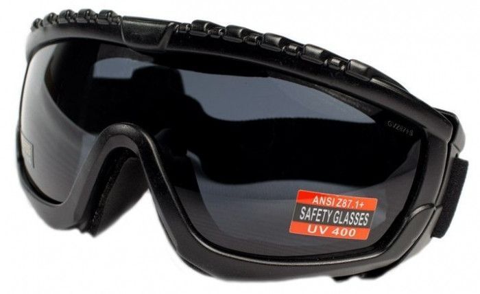 Очки защитные с уплотнителем Global Vision Ballistech-1+RX (gray) Anti-Fog, серые с диоптрической вставкой RX-B1-GR1 фото