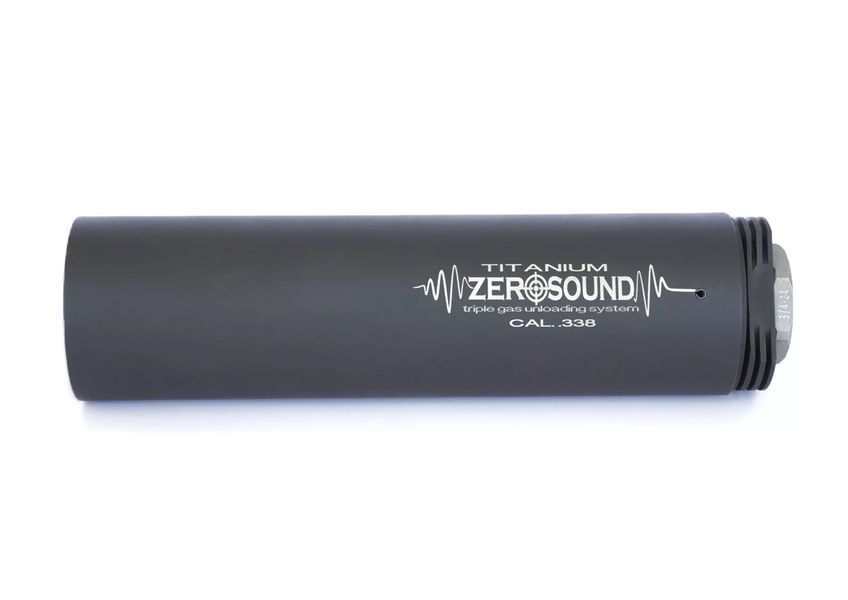 Саундмодератор Zerosound TITAN кал .338 різьба 3/4-20 Вlack 1011307 фото