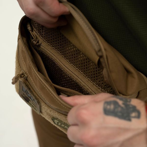 Бананка PRO Cordura 1000D &ndash; тактическая поясная сумка для EDC и путешествий | Койот ban_tak_ct_01 фото
