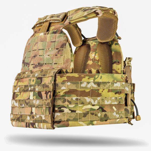 Комплект плитоноски М7 PRO gen 2 15x30 + 3 подсумка под АК-AR Мультикам M7pro2_15x30_mk_02 фото