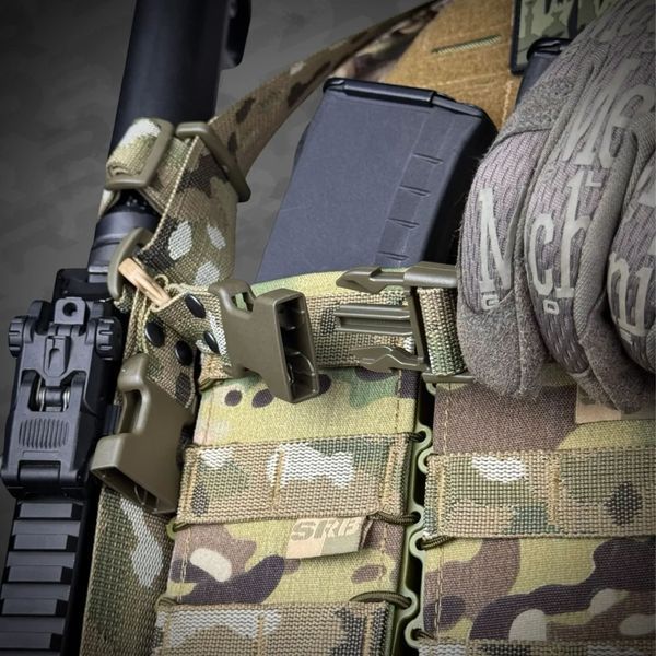 Оружейный ремень трёхточечный &laquo;Hel&raquo; Gen.II sling | Мультикам  remin_3t_hel_genII_sling_mk фото