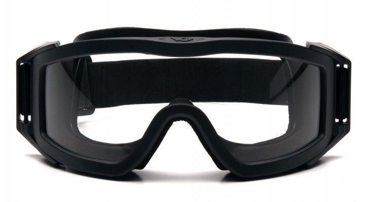 Окуляри захисні з ущільнювачем Venture Gear Tactical Loadout+RX (clear) Super Anti-Fog H2MAX, прозорі окуляри з діоптрійною вставкою в комплекті RX-B1LD-CL1M фото