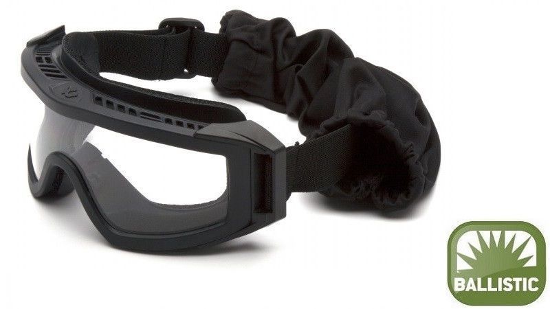 Окуляри захисні з ущільнювачем Venture Gear Tactical Loadout+RX (clear) Super Anti-Fog H2MAX, прозорі окуляри з діоптрійною вставкою в комплекті RX-B1LD-CL1M фото