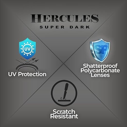 Окуляри фотохромні захисні Global Vision Hercules-7 SD Photochromic (Super Dark Shadowluxe) Anti-Fog, фотохромні прозорі GV-HER7B-SD13 фото