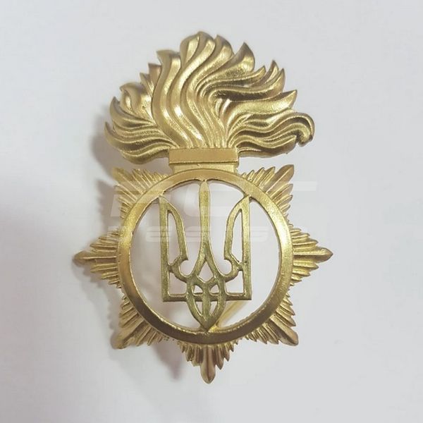 Кокарда Національної Гвардії України метал НГУ/Полум'я 6979258747 фото