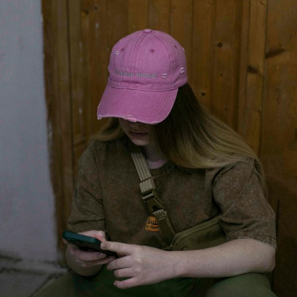 Кепка Hateprojekt "Fucking special"  |  Рожевий\Pink kepka_hate_fs_pn фото