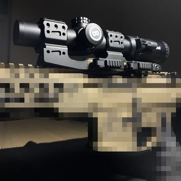Швидкознімний моноблок для оптики на AR-10/AR-15 MSM-04 | 30 ММ 0 MIL 0 MOA/38 мм | Койот-GEN2 kriplennya_msm04_30mm_0_0/38_ct_gen2 фото