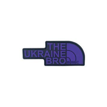 ПАТЧ "THE UKRAINE BRO" PURPLE BG-15 фото
