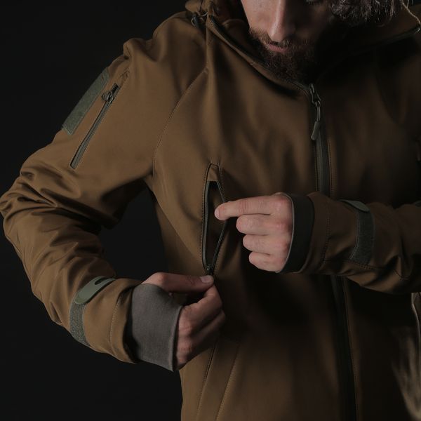 Куртка зимняя Hunter LTD термофлис койот XL HS1003 фото