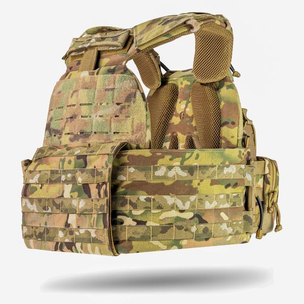 Комплект плитоноски М7 PRO gen 2 15x30 з Адмін підсумком під 3 АК/AR Мультикам M7pro2_15x30_mk_03 фото