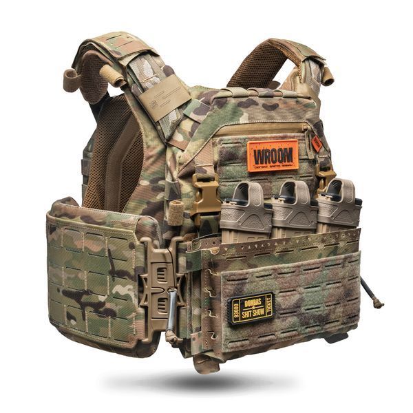 Плитоноска покращенна GHOST GEN5 PRO з платформою для AK/AR |  Мультикам/MultiCam pltn_ghost_gen5_pro_ak_ar_mk_M фото