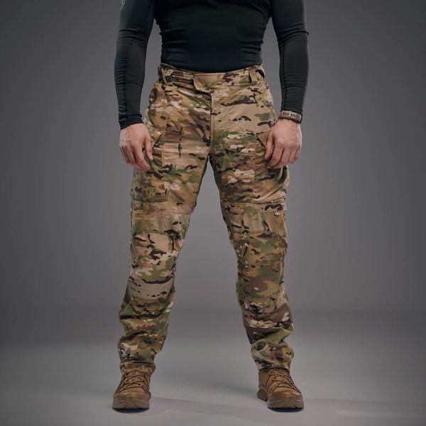Бойові штани Combator GEN II з прихованими наколіниками | Multicam RIPSTOP USA 34S (W34 / L30) tac_wtanu_combator_mk_rp_05 фото