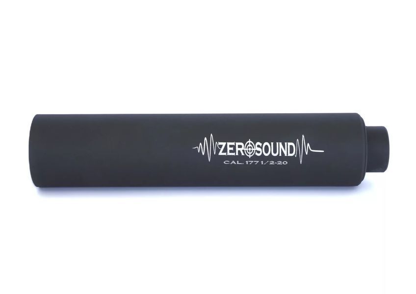 Саундмодератор Zerosound кал .177. Різьба 1/2"-20 UNF Black 1010101 фото