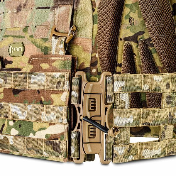 Комплект плитоноски М7 PRO gen 2 Skelet + 4 підсумків Мультикам M7pro2_Sk_mk_04 фото