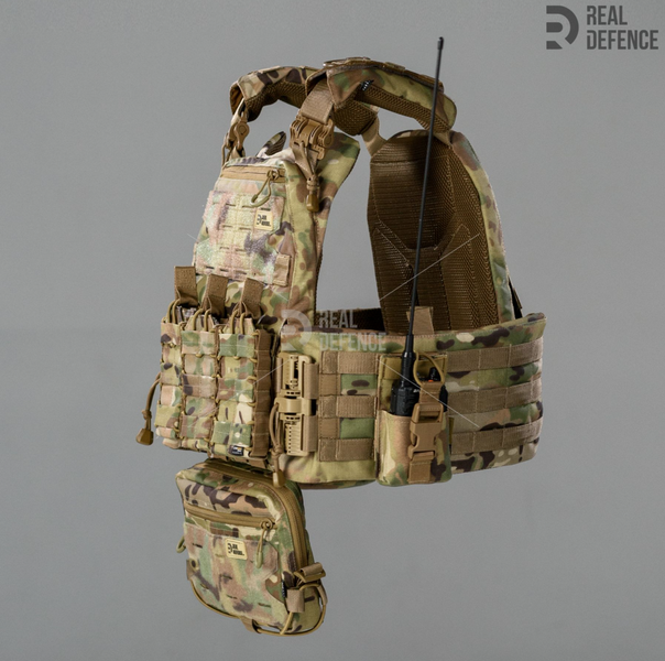 Комплект бронежилет Skillet Max GEN4+балістичний захист 2 класу | Мультикам bronujelet_sk_max_gen4_2kl_s-m_mk фото