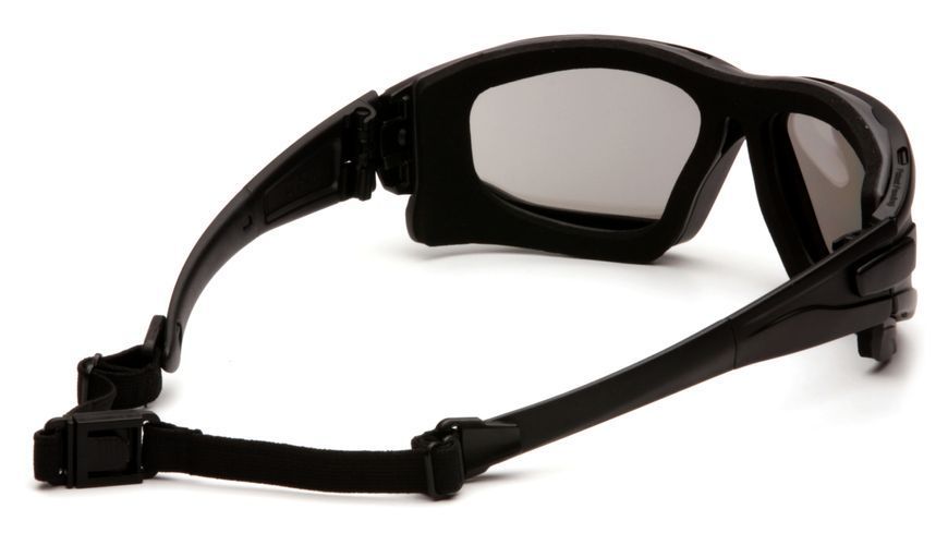 Окуляри захисні з ущільнювачем Pyramex i-Force Slim (silver mirror) Anti-Fog, дзеркальні сірі PM-IFSL-SM1 фото