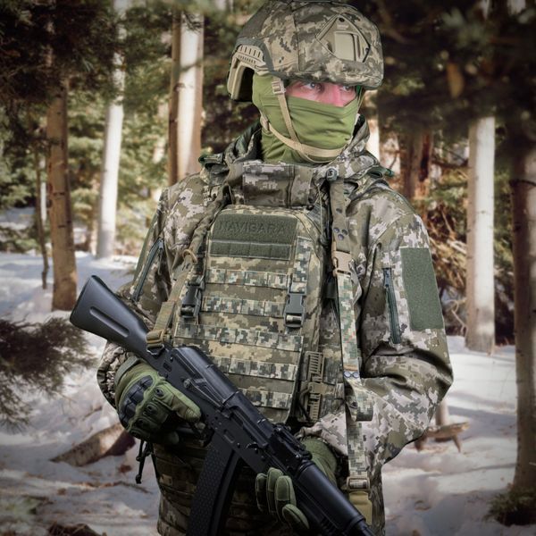 Оружейный ремень одно-/двухточечный CARABINE RAGNAROK "FORSETI" пиксель FRSTI01 фото