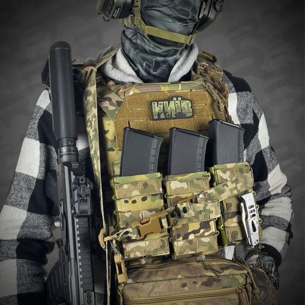 Трёхточечный оружейный ремень &laquo;KRAKEN&raquo; Gen.2 Carbine | Пиксель remin_3t_kraken_genII_carbine_pxl фото
