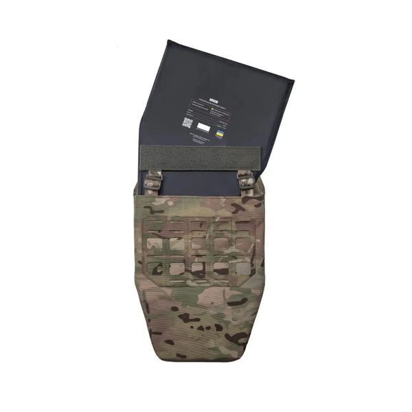 Бронежилет 6 класу OTAMAN GEN4 V4+ зі збільшеною площею захисту 2-го класу | Мультикам otaman_V4_2kl_2.8M_mk фото