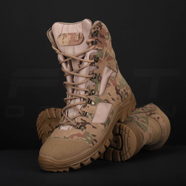Берцы тактические Cталкер со вставками Кордура Gore-Tex кожа Мультикам 1979260663 фото