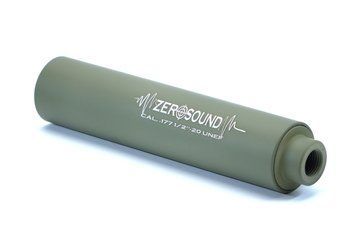 Саундмодератор Zerosound .22cal різьба 1/2-20 колір Olive 1010203 фото