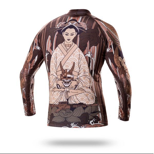 Тактический рашгард Katana 1133 | Brown XS tac_rash_w+1133_br_01 фото