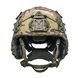 Кевларовый шлем SESTAN BUSCH MID CUT с активными наушниками EARMOR M31Х + кавер | Олива \ Хаки                 sholom_sestan-busch-mid-cut_eam31x_hk фото 3