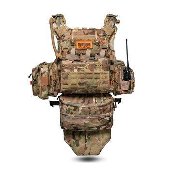 Плитоноска покращенна GHOST GEN5 PRO V3 M балістичний захист 1-го класу | Мультикам pltn_ghost_gen5_pro_v3_1kl_M_mk фото