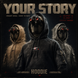 Кофта-худи &laquo;Your Story&raquo; с дополнительными карманами S | Чёрный камуфляж Hudi_stori_s_bl фото 6