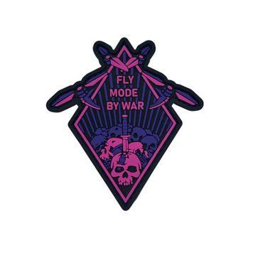 Патч &laquo;Fly mode by war&raquo; Pink SAN-10 фото