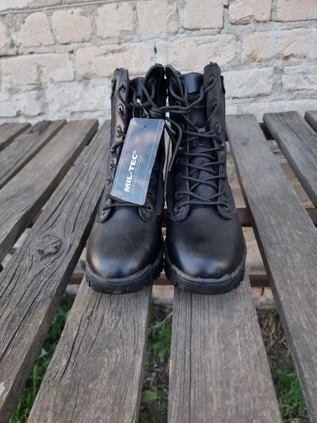Берцы тактические Милтек Mil-Tec на мембране GoreTex черные 1979259098 фото