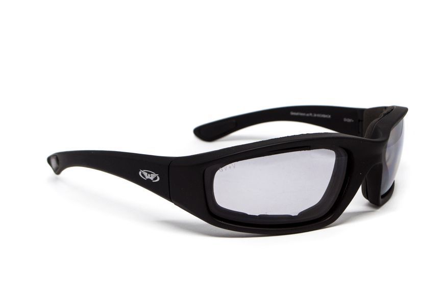 Окуляри фотохромні захисні з поляризацією Global Vision Kickback-Z Polarized+Photochromic (light gray) Anti-Fog GV-KIKB-CL123 фото