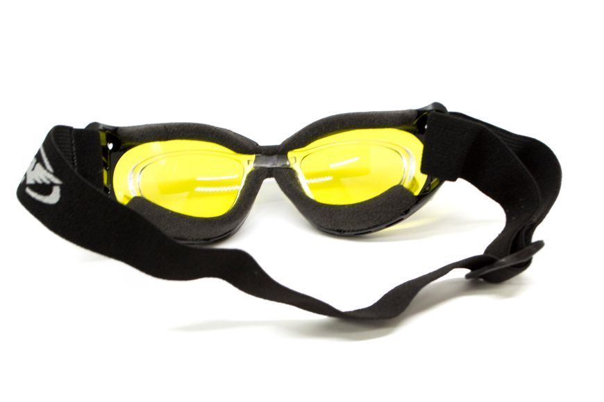 Очки защитные с уплотнителем Global Vision Eliminator RX (yellow) Anti-Fog, желтые с диоптрической вставкой GV-ELMRX-AM1 фото