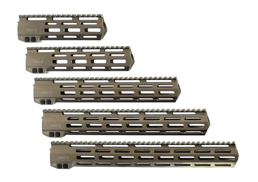 Цівка XGUN Hundguards MK2 9" для AR15 M-LOK. FDE 5020902 фото