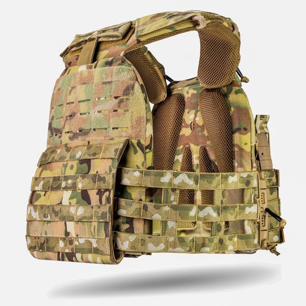 Комплект плитоноски М7 PRO gen 2 Skelet + 3 подсумка под АК-AR Мультикам M7pro2_Sk_mk_02 фото