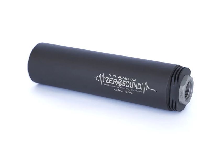 Саундмодератор Zerosound TITAN кал .338 різьба 18*1 Вlack 1011305 фото